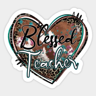 Blessed Teacher Sticker